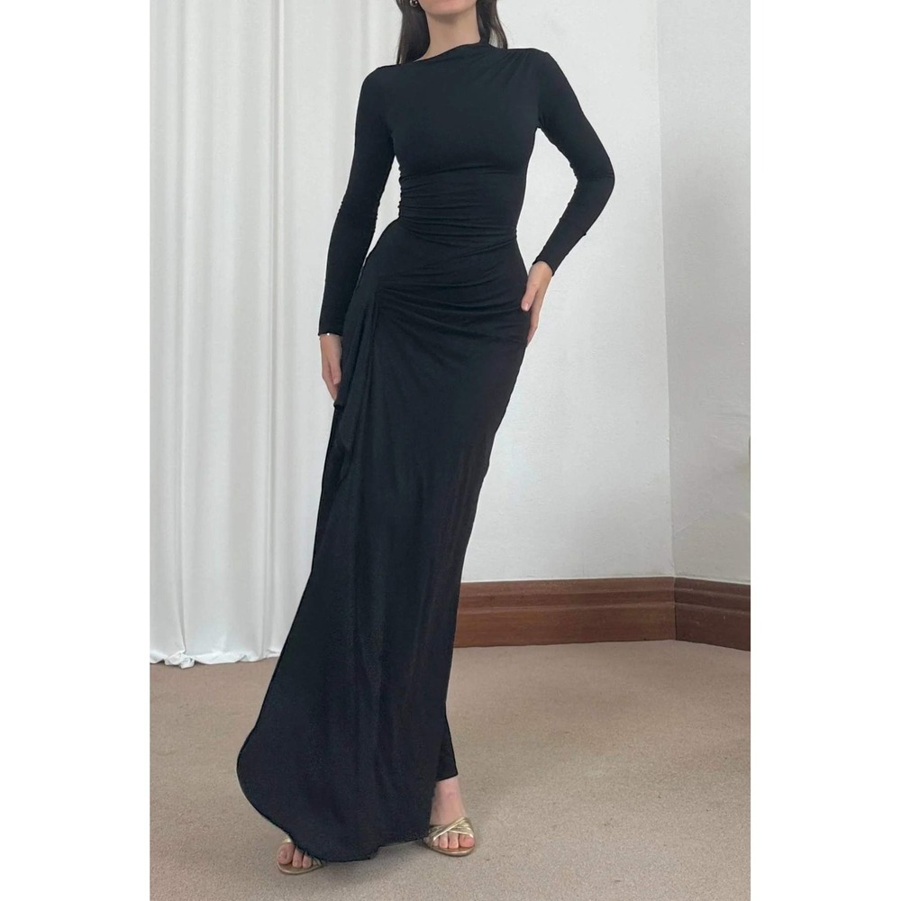 AYM Studio Venus Long Sleeve Maxi Dress